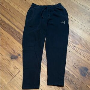 Puma Black Casual Joggers